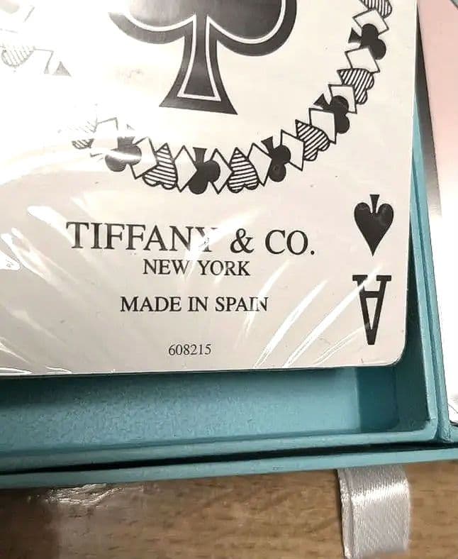 Tiffany & Co. ダイヤモンドデザイン トランプセット　ティファニー