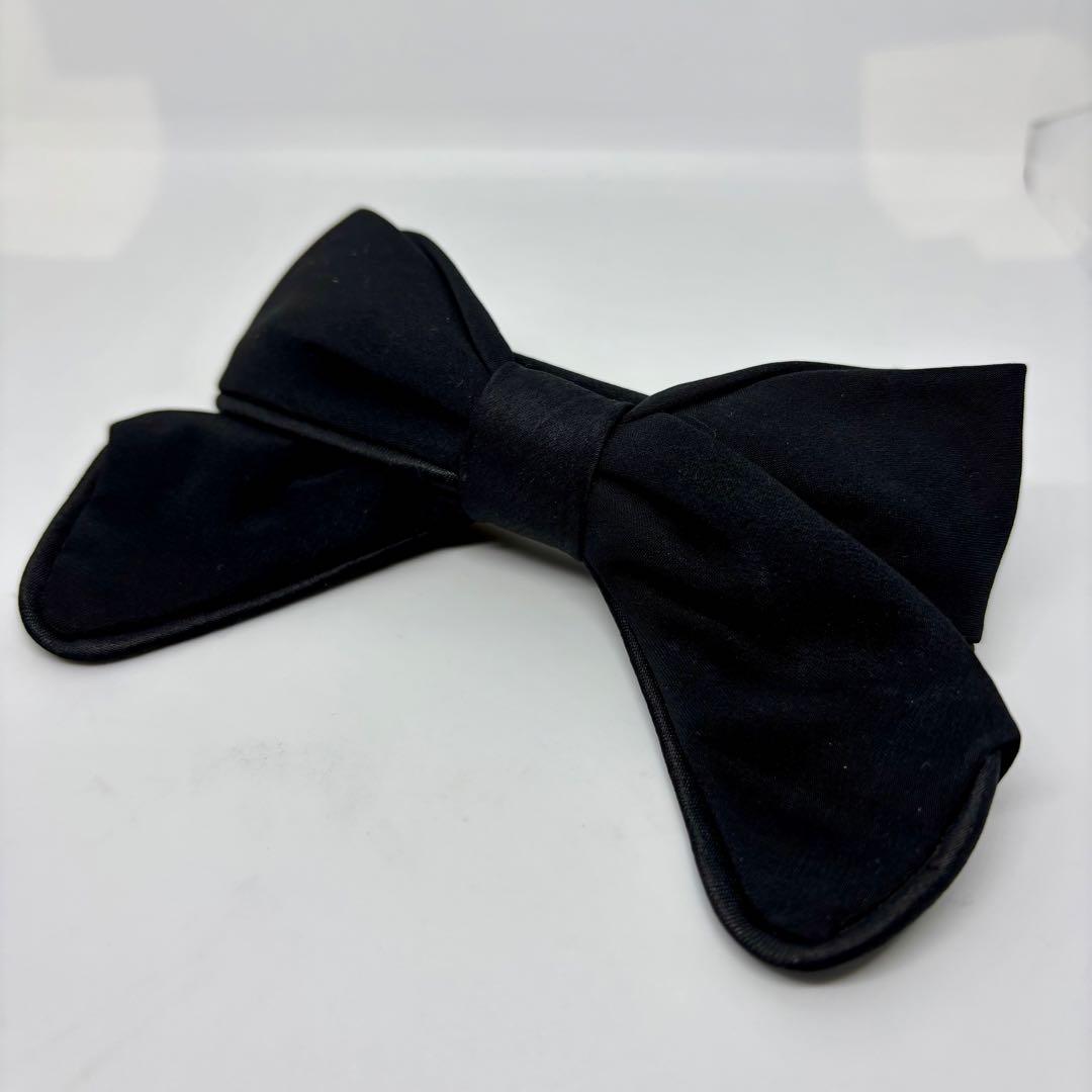 【良品】アレクサンドルドゥパリ バレッタ リボン 黒 ヘアアクセサリー
