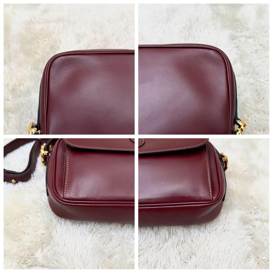 Cartierカルティエ マストライン ショルダーバッグ ボルドー レザー