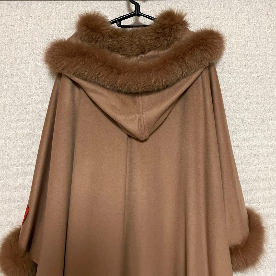 ssx2673さま専用 ❁︎ BALMAIN カシミア ポンチョ ケープコート