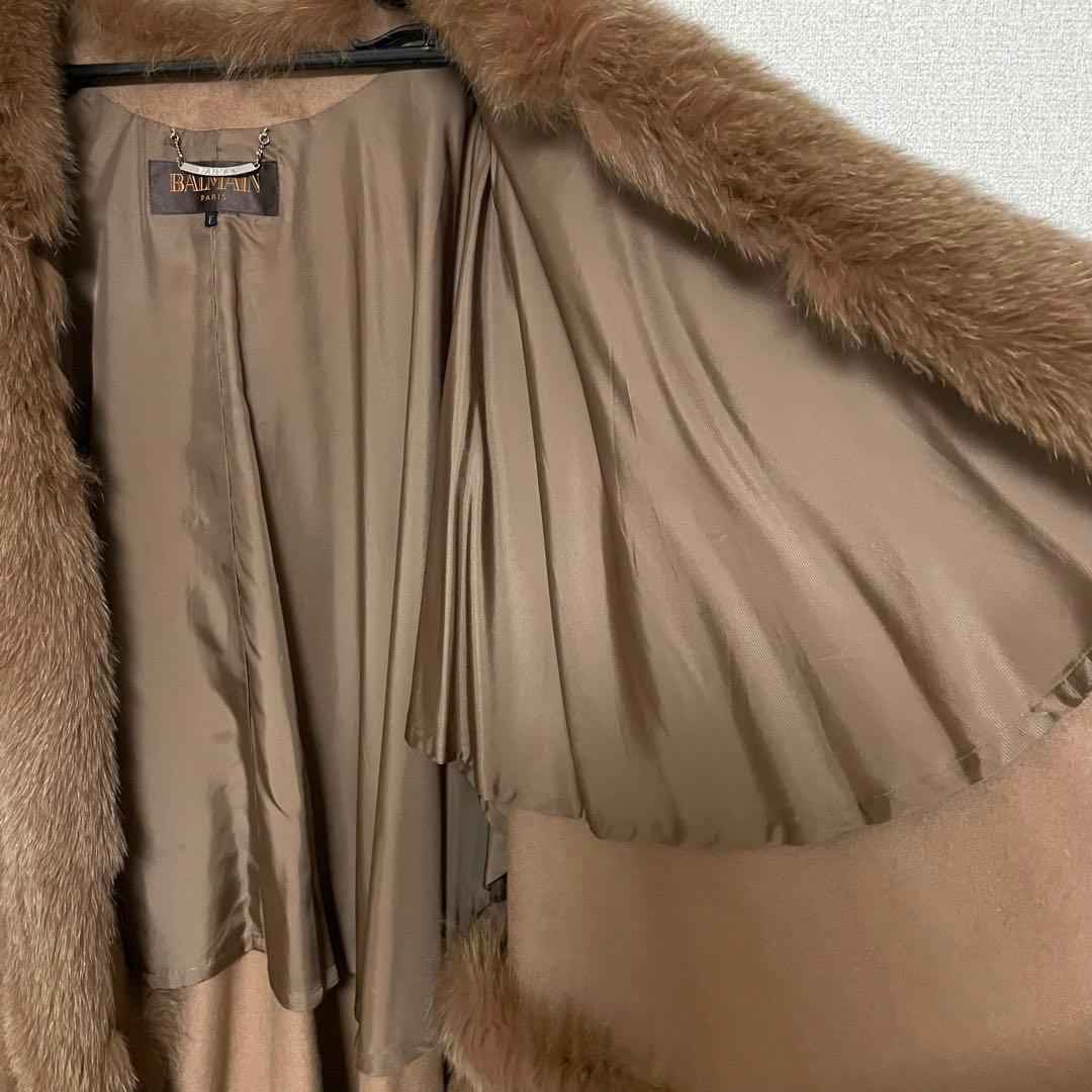 ssx2673さま専用 ❁︎ BALMAIN カシミア ポンチョ ケープコート