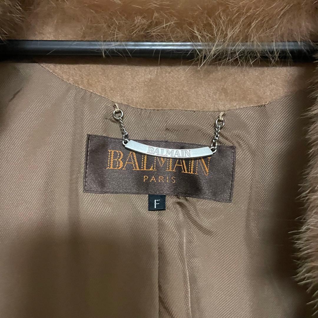 ssx2673さま専用 ❁︎ BALMAIN カシミア ポンチョ ケープコート