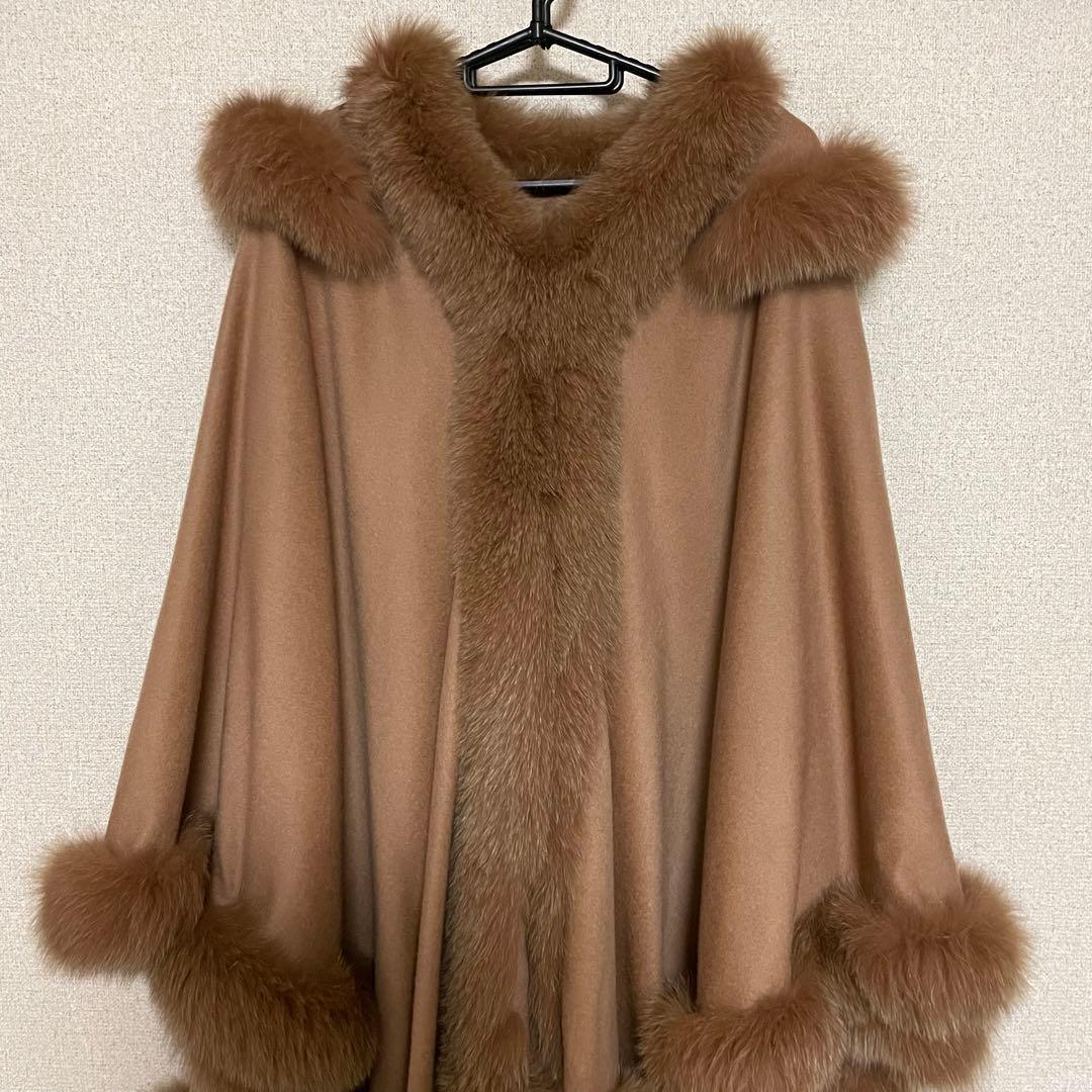 ssx2673さま専用 ❁︎ BALMAIN カシミア ポンチョ ケープコート