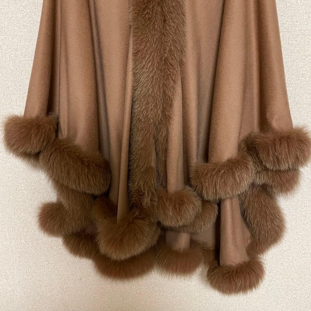 ssx2673さま専用 ❁︎ BALMAIN カシミア ポンチョ ケープコート