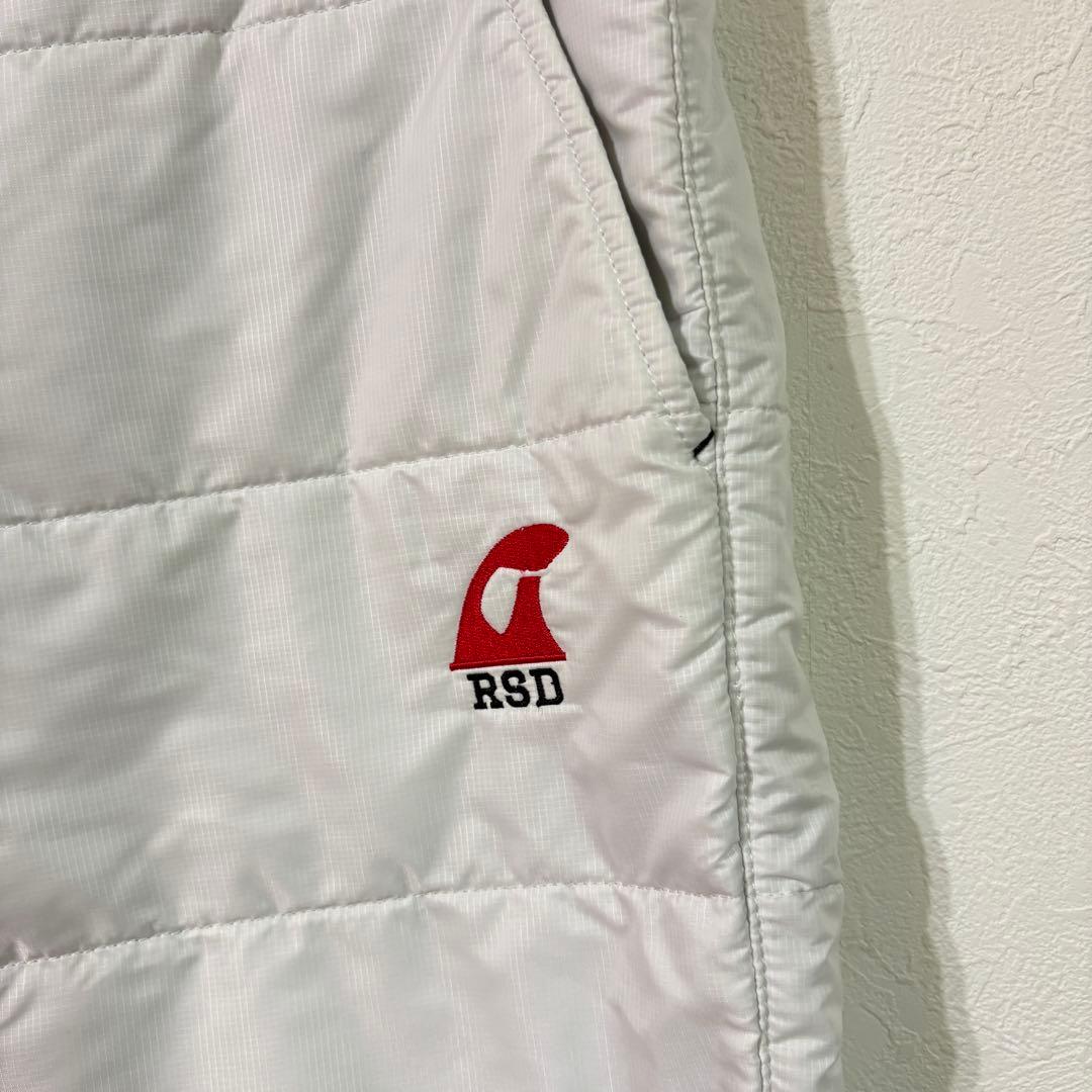 【rough&swell】中綿パデットパンツ　ゴルフ　メンズＸＬ　ホワイト