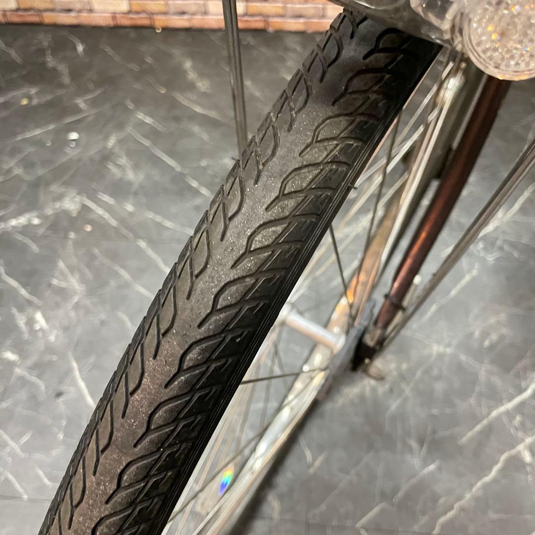 【11】電動自転車 ブリヂストン Assista ブラウン 26インチ