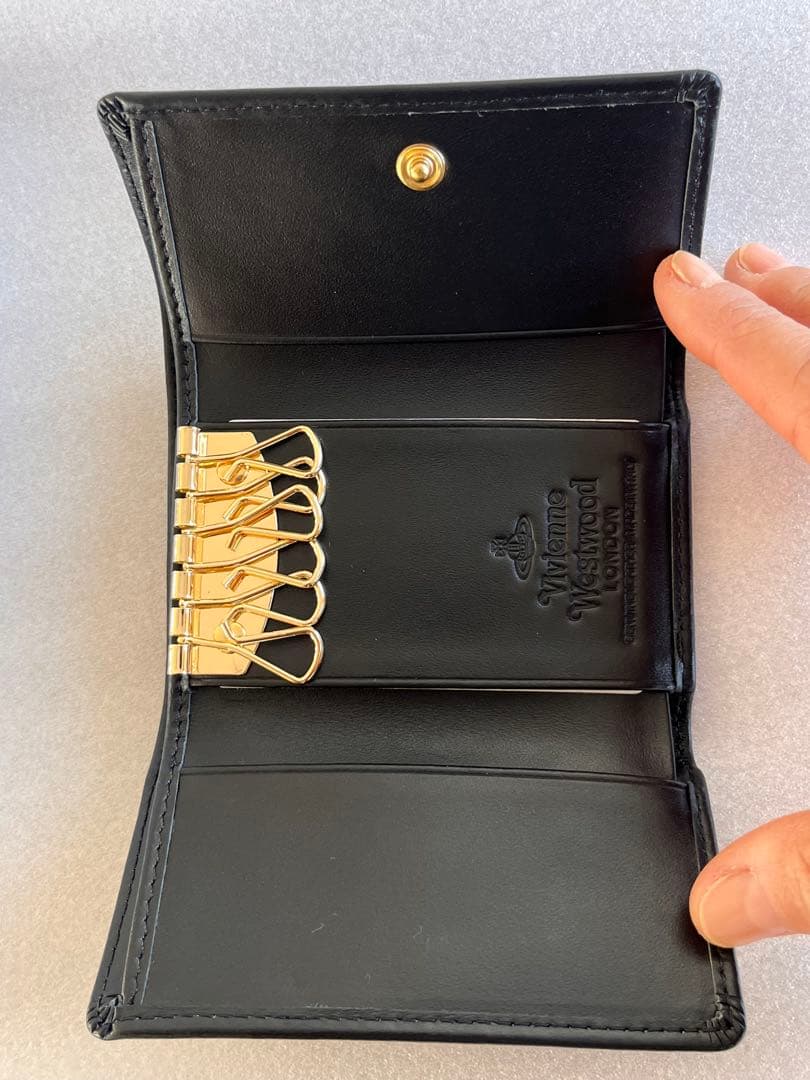 【未使用】Vivienne Westwood ブラック キーケース
