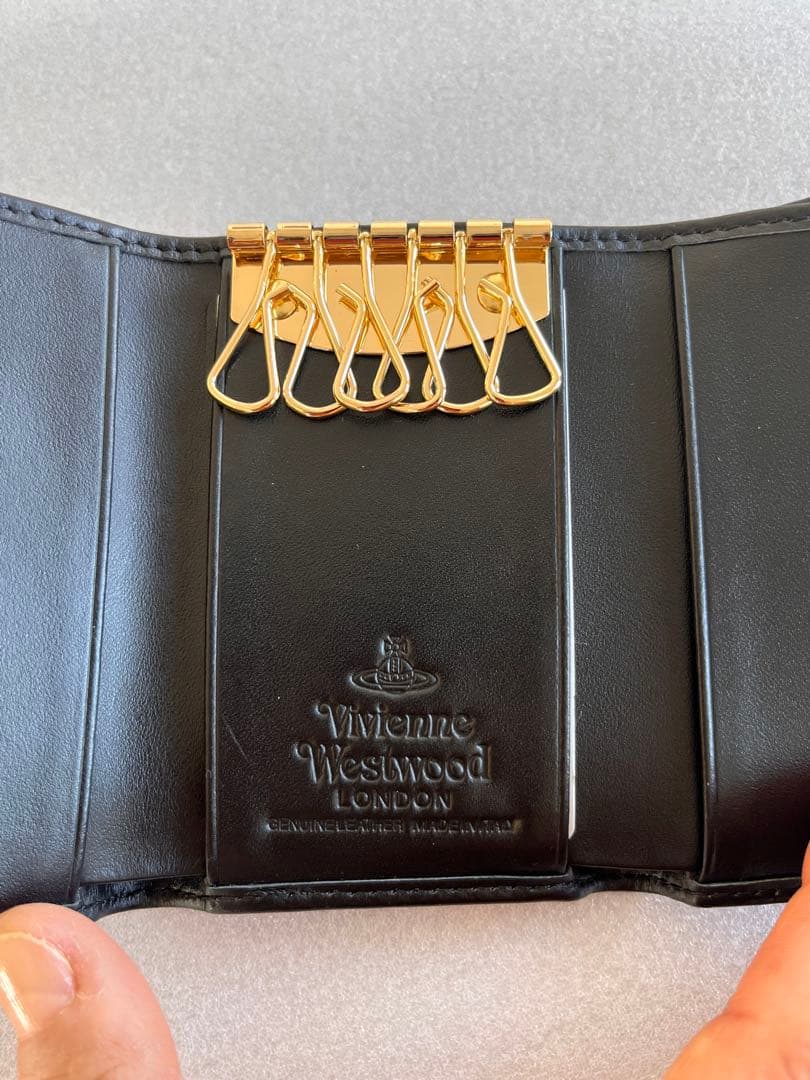 【未使用】Vivienne Westwood ブラック キーケース