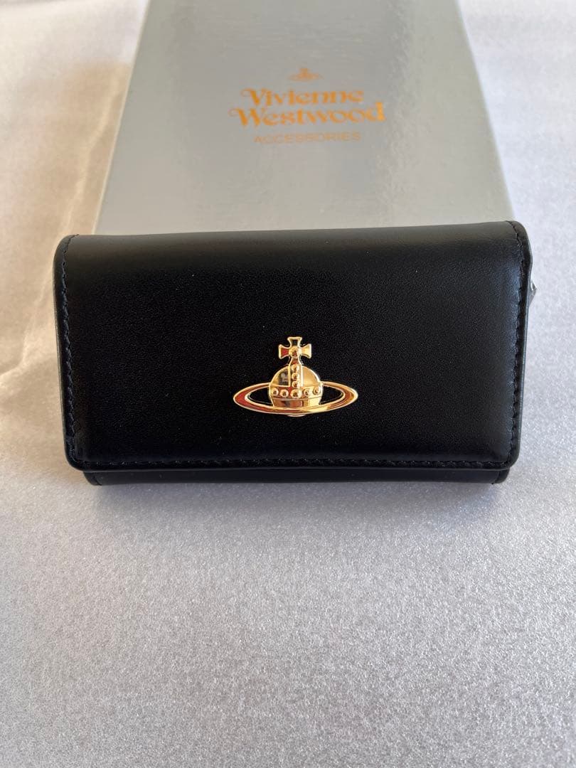 【未使用】Vivienne Westwood ブラック キーケース