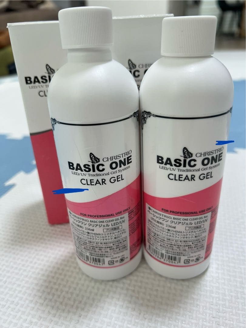 クリストリオ　BASIC ONE CLEAR GEL クリアジェル2本