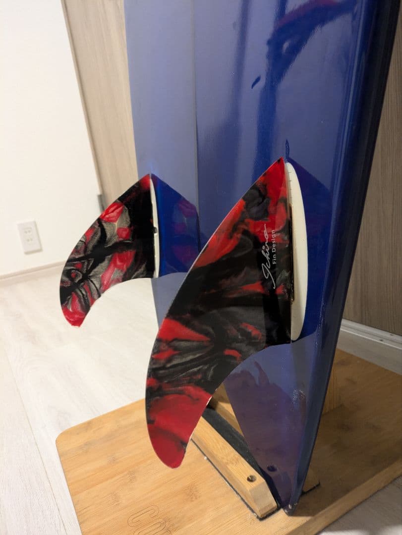 もんもん　SUN WAVE レトロフィッシュ5,10　山崎市郎シェイプ