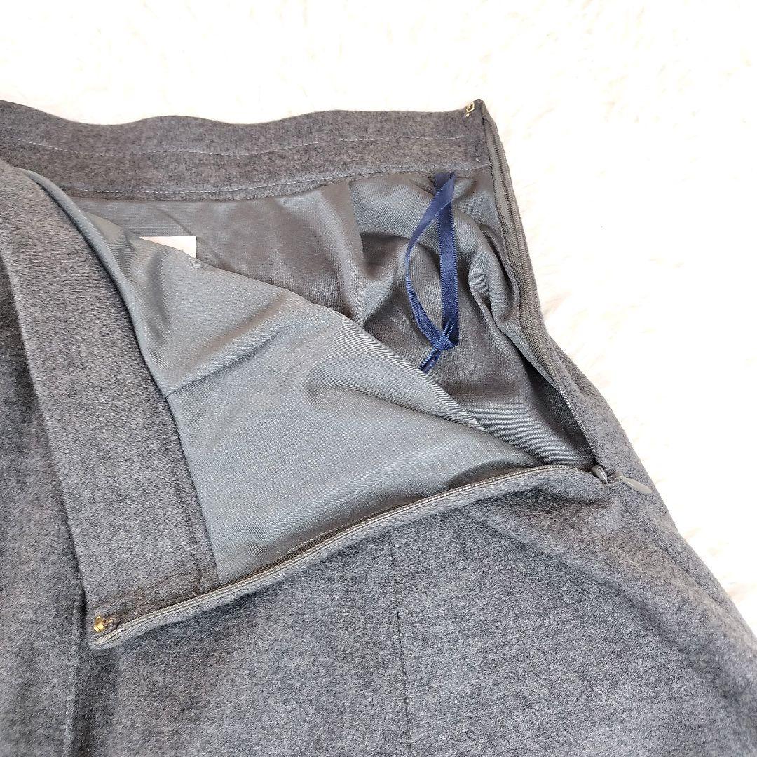 【タグ付き新品未使用】 組曲 スーパーファインウール スカート セットアップ