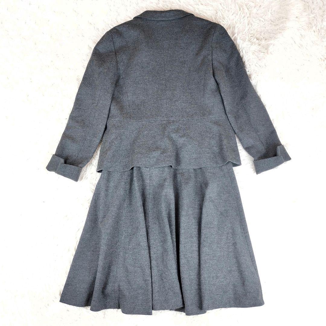 【タグ付き新品未使用】 組曲 スーパーファインウール スカート セットアップ