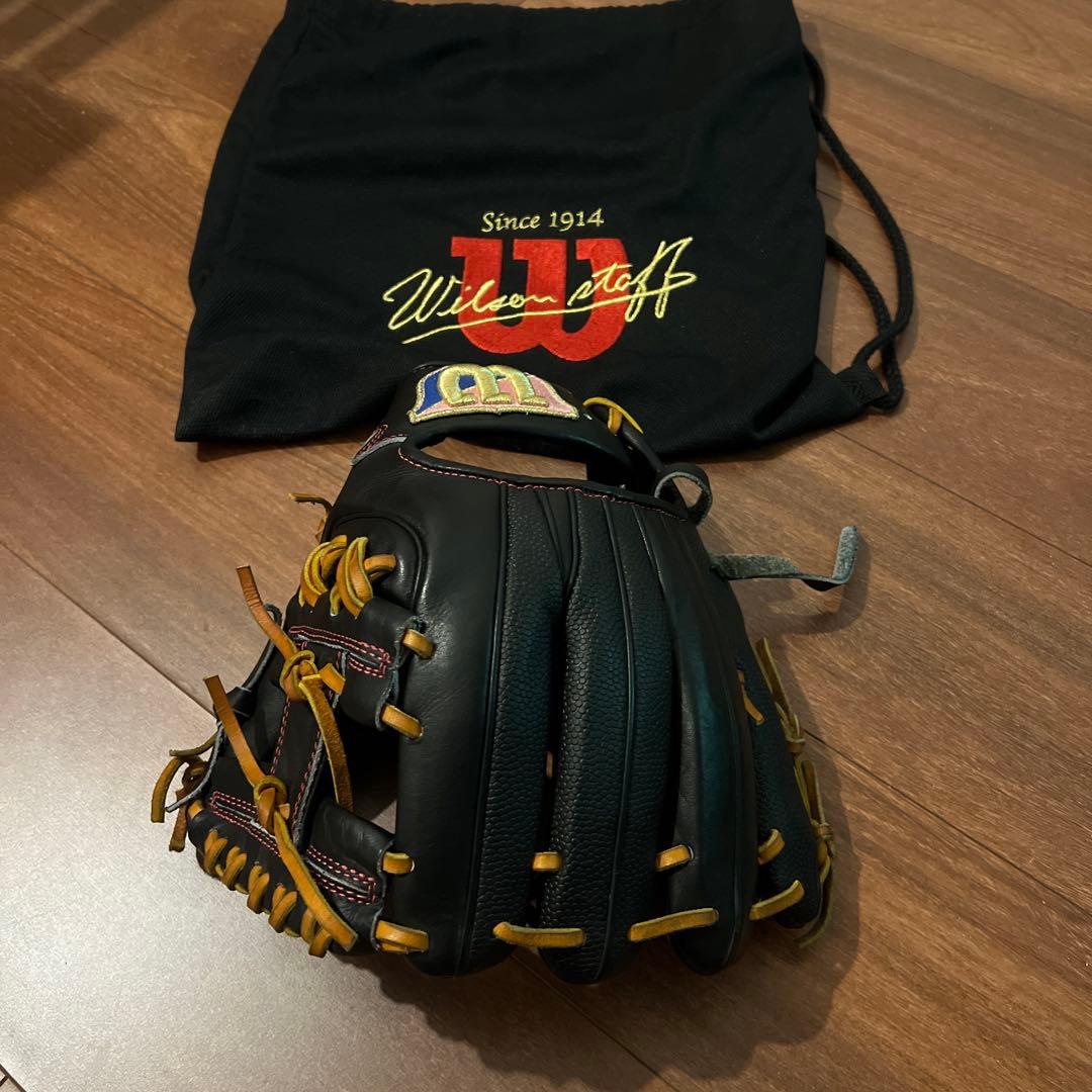 ウイルソン(Wilson) 内野手用、遊撃手　右投げ(L) ブラック　限定品
