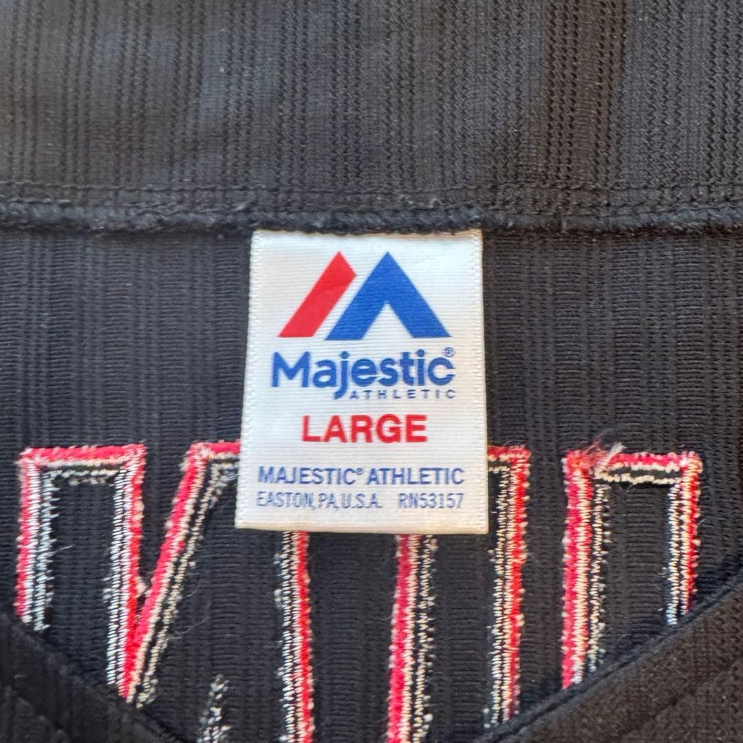 角中 勝也 ビジターユニフォーム Lサイズ 千葉ロッテマリーンズ