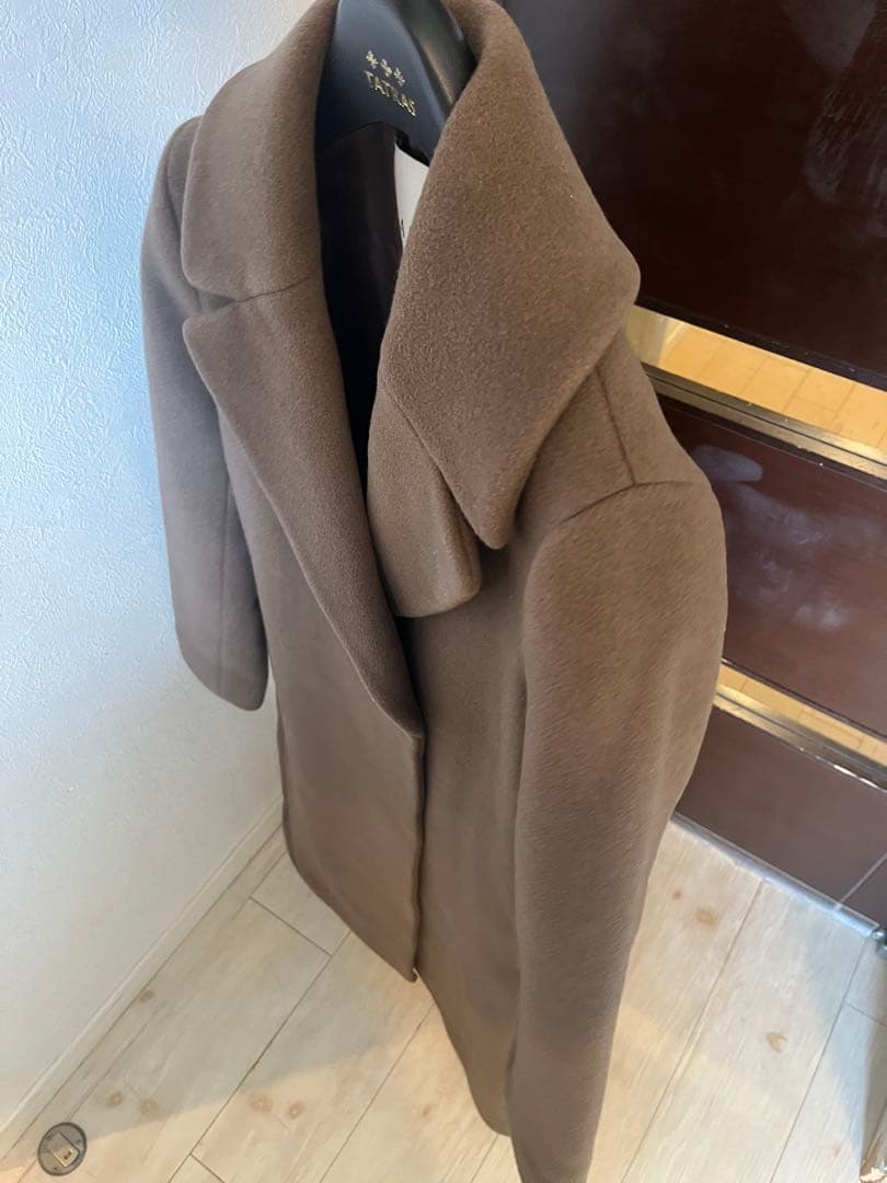 新品☆ANAYI カシミヤ混ダブルビーバーロングコート/セオリー、23区、ロペ