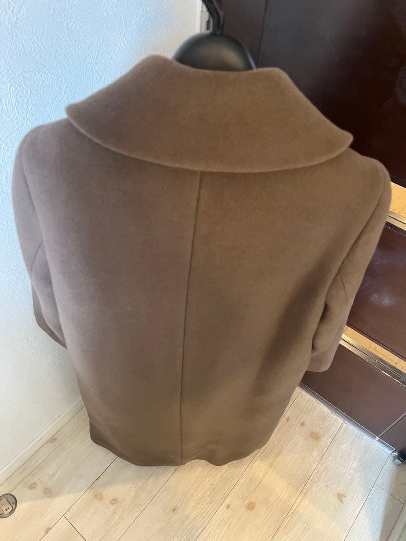 新品☆ANAYI カシミヤ混ダブルビーバーロングコート/セオリー、23区、ロペ