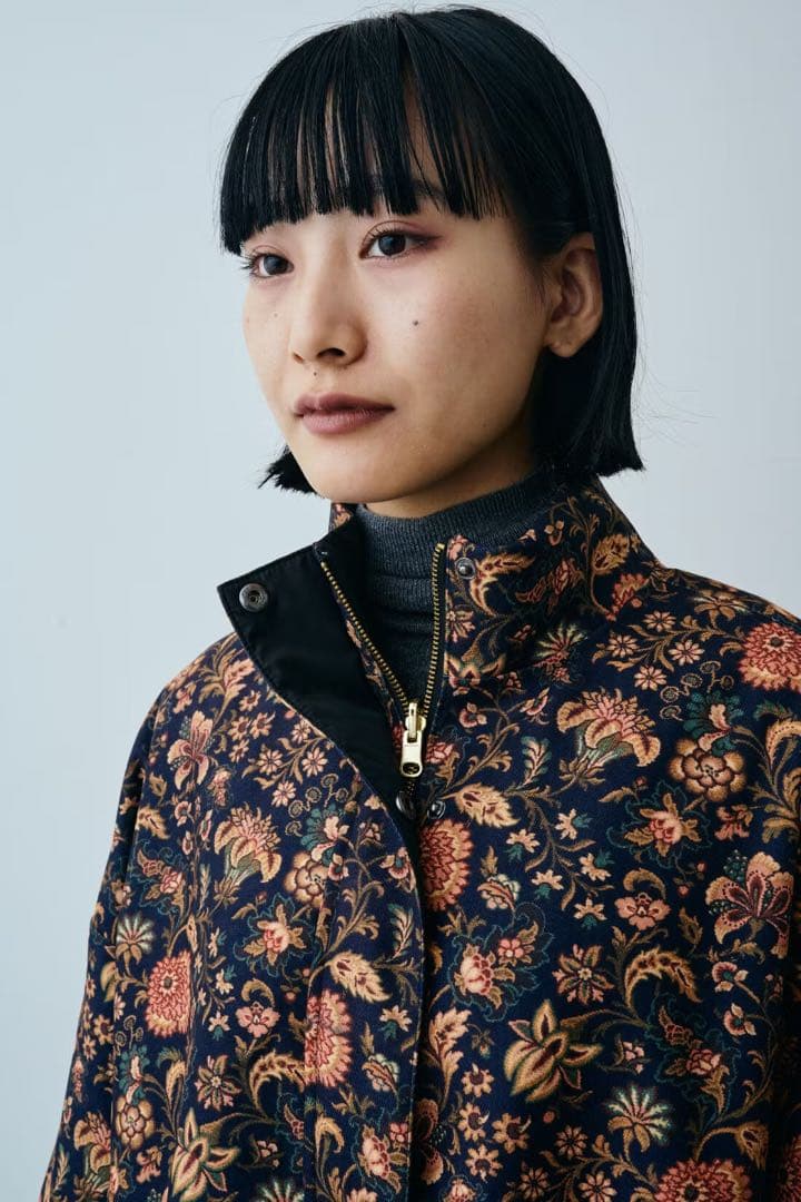 希少　レア　MEDE19F　ミュルーズモダン　リバーシブル中わたブルゾン　3L