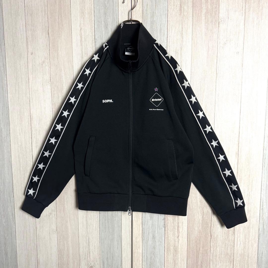 3308【未使用級・極美品】エフシーレアルブリストル ロゴ付 トラックジャケット