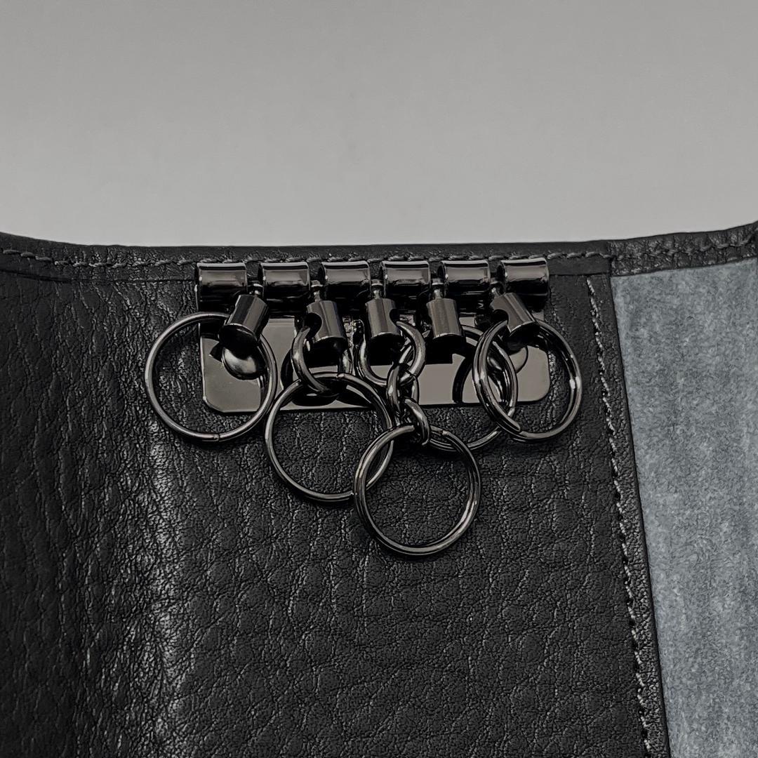 【新品未使用】土屋鞄 トーンオイルヌメ キーケース ブラック