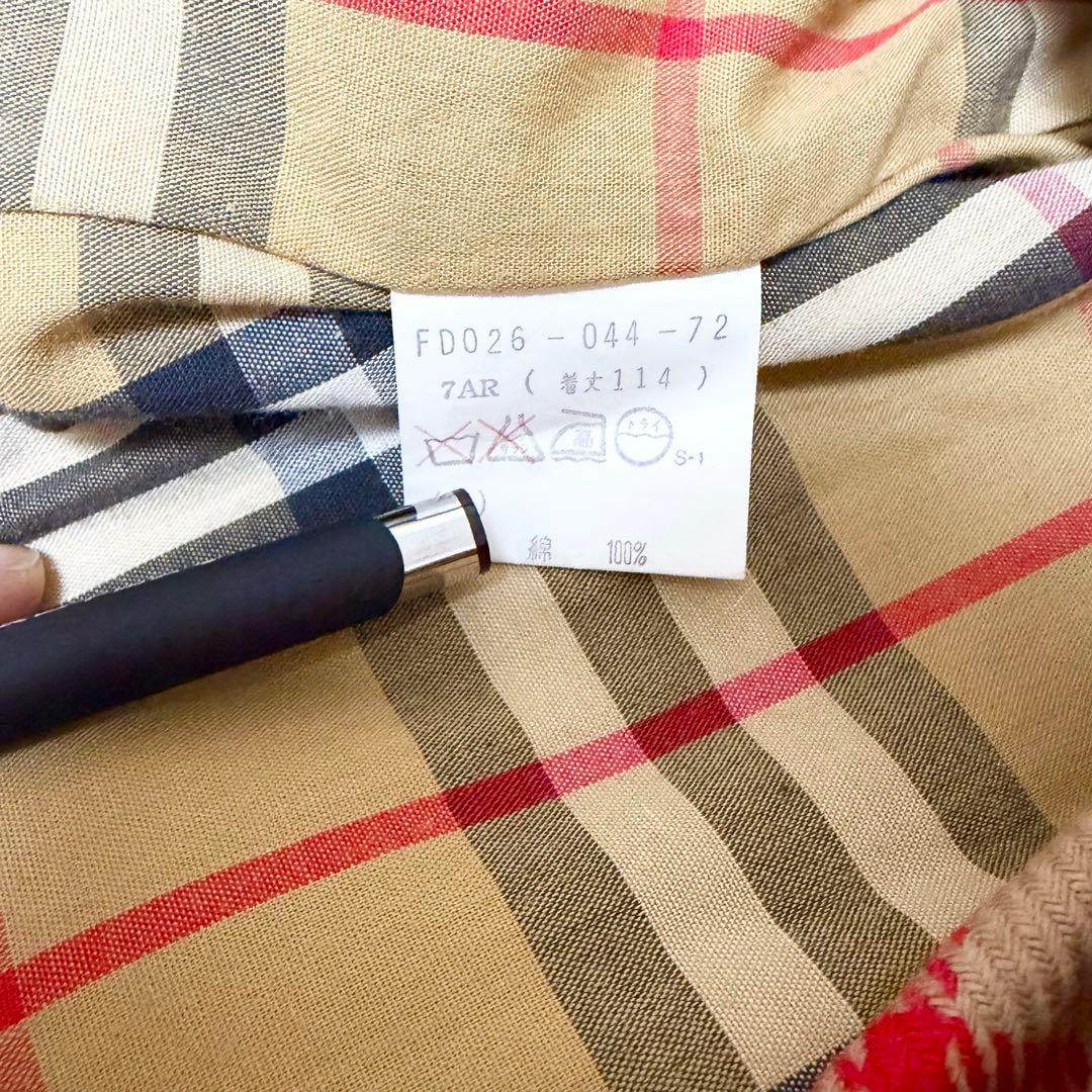 美品✨バーバリー トレンチコート ノバチェック ライナー付 ベージュ レディース
