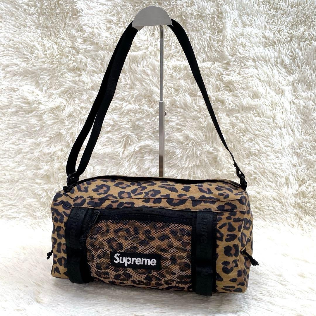 ✨美品✨Supreme Mini Duffle Bag 9L \"Leopard\"