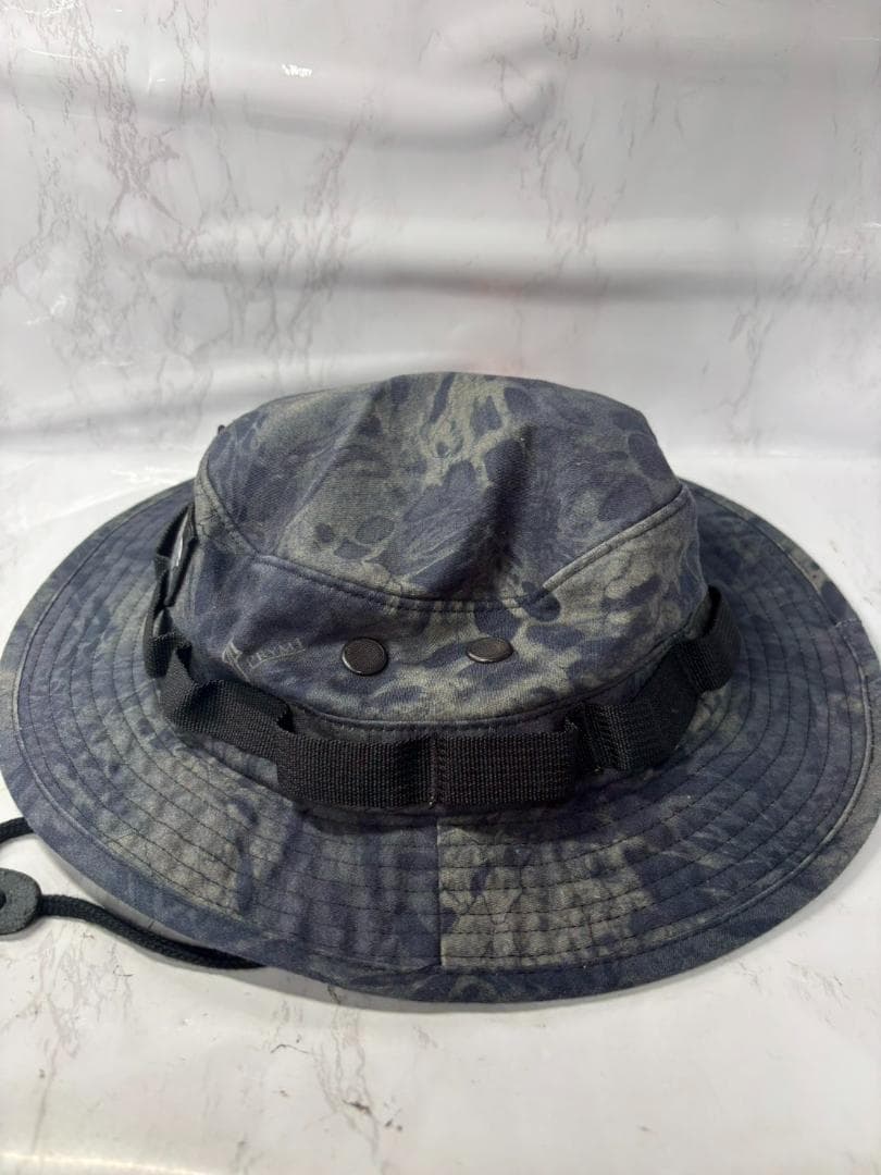 未使用 タグ付 Supreme ミリタリーブーニーハット M/L 迷彩 ブラック