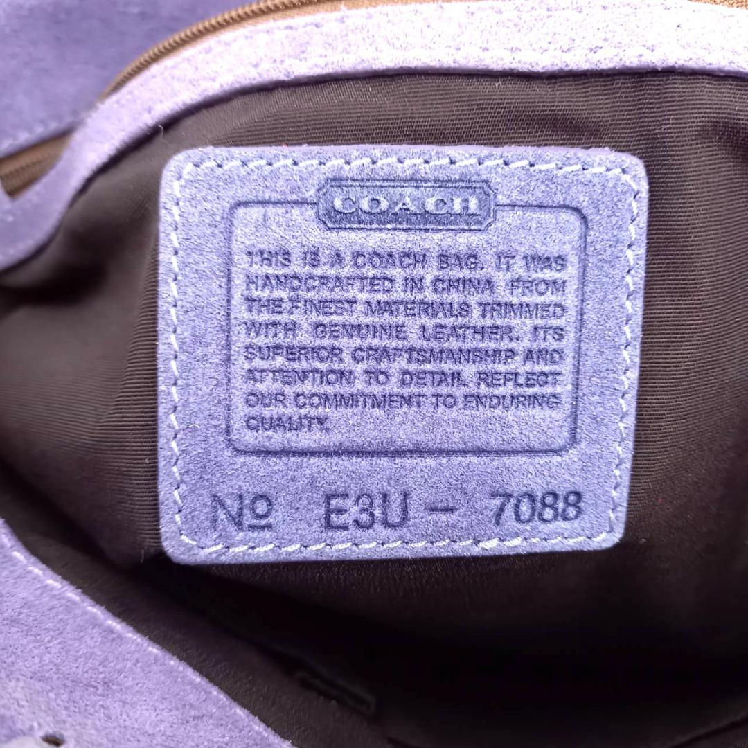 バッグ Coach Flower Patchwork Tote Bag