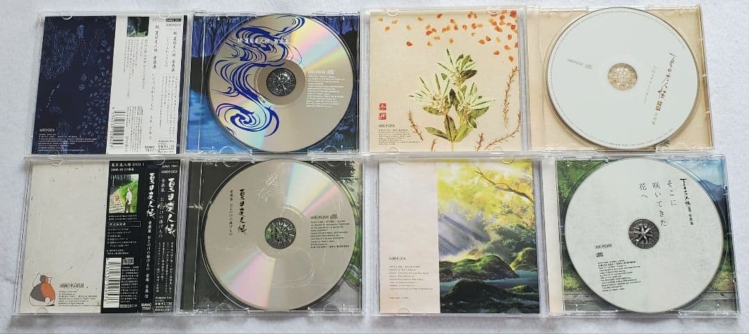 夏目友人帳　サウンドトラック　CDセット　ポストカード・シール