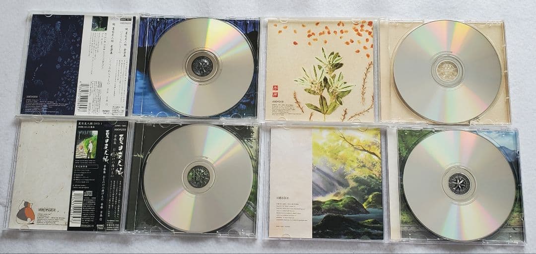 夏目友人帳　サウンドトラック　CDセット　ポストカード・シール