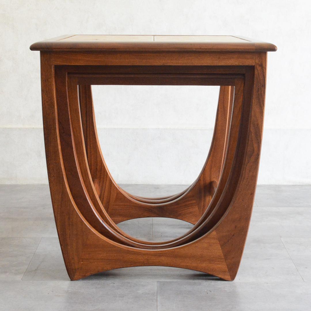 G-PLAN ヴィンテージ タイルトップ ネストテーブル サイドテーブル 花台