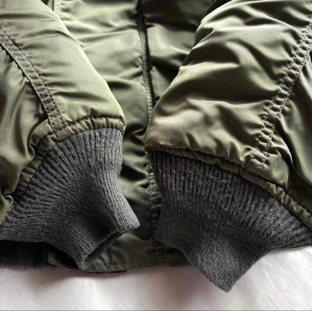 旧タグ　N-2B アルファインダストリーズ　フライトジャケット　USA製　L