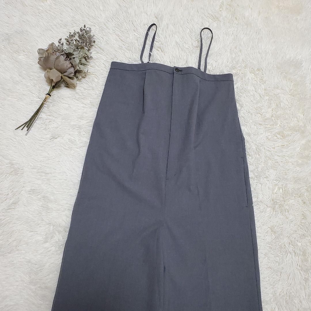 ■SLOBEIENA 23AW ツイルトロアイラインサロペット オールインワン