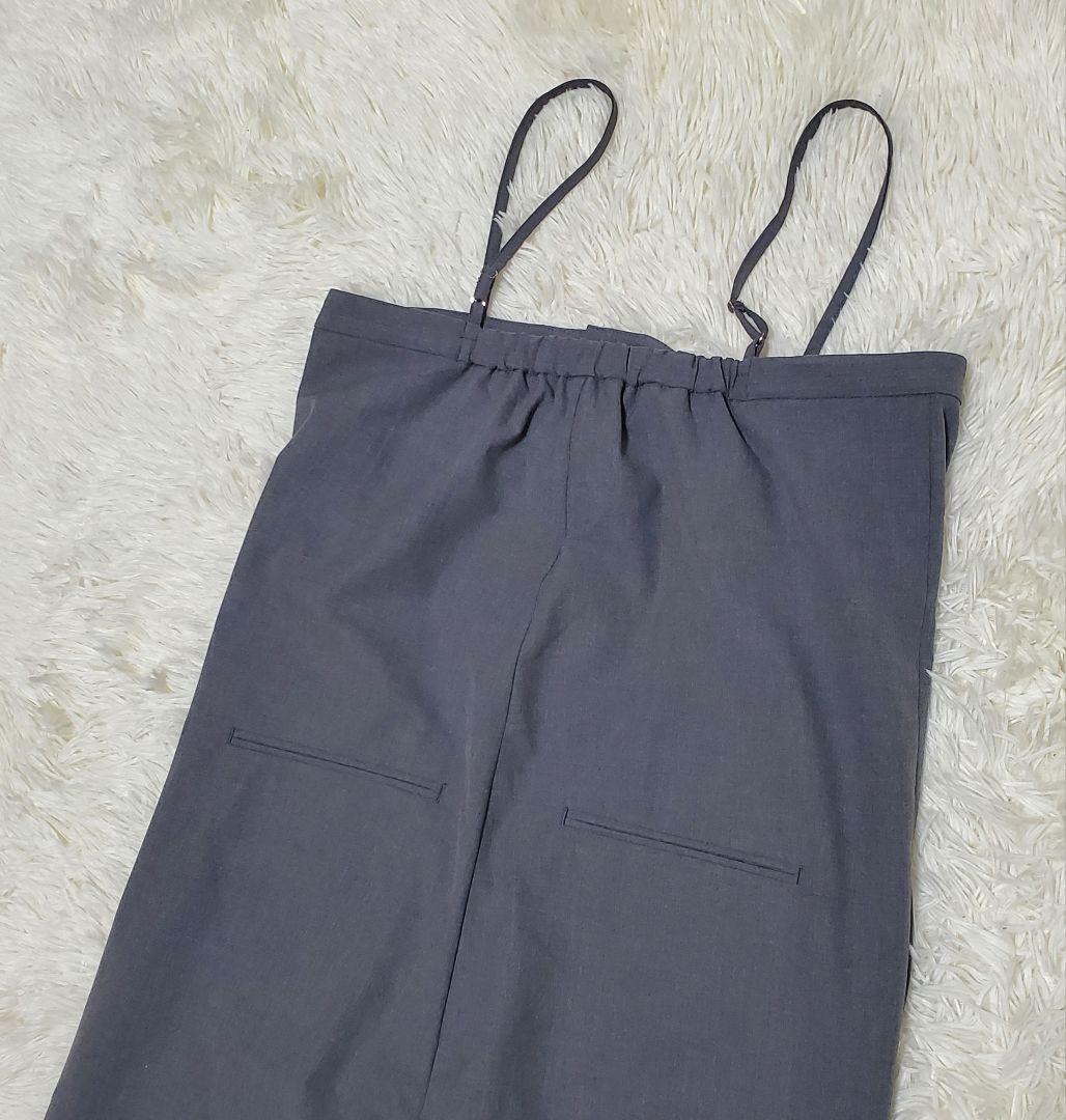 ■SLOBEIENA 23AW ツイルトロアイラインサロペット オールインワン