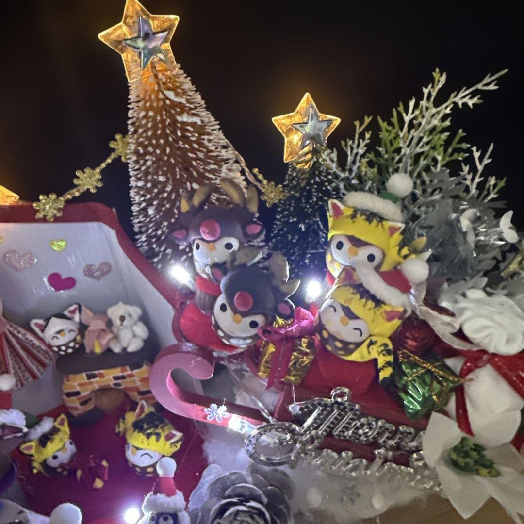 どんぐりアート♡2025年度Xmas BIGオブジェ♡