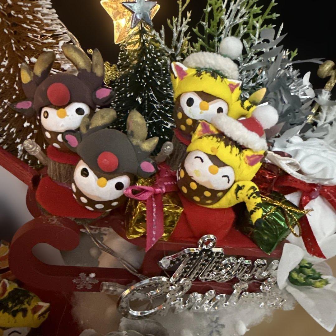 どんぐりアート♡2025年度Xmas BIGオブジェ♡