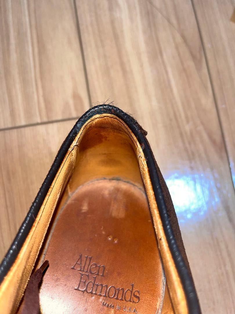 【AllenEdmonds】Bayron 7E パンチドキャップトゥ
