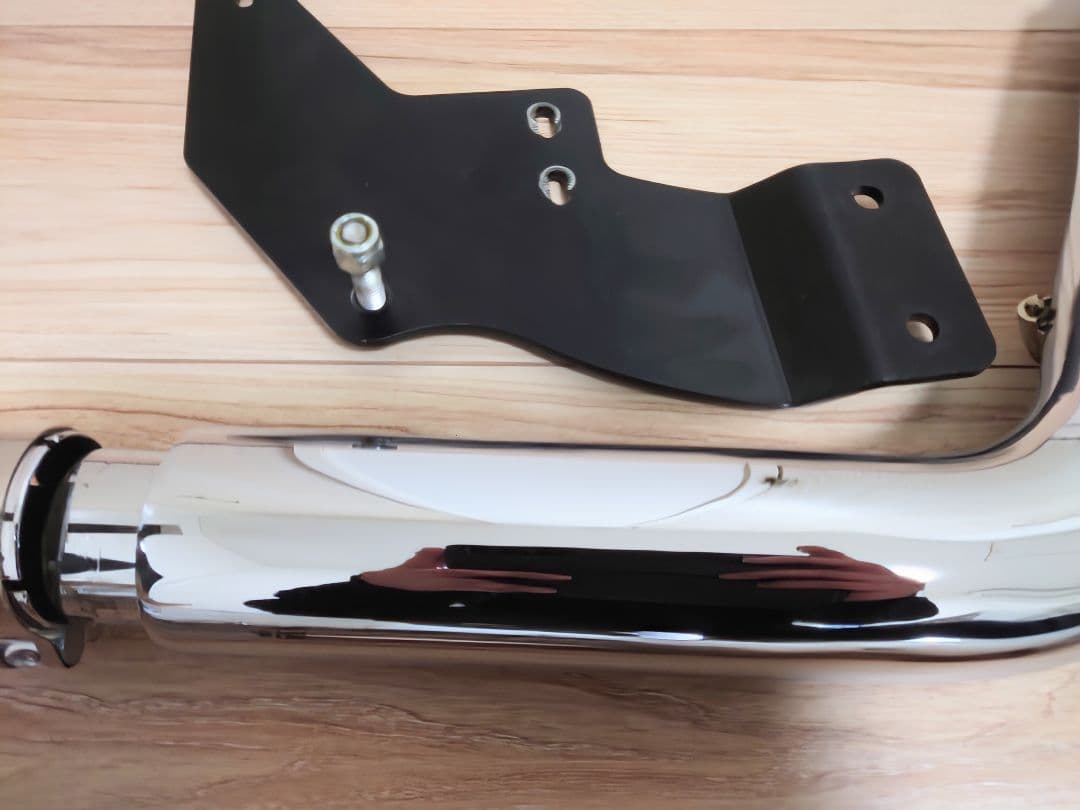 ハーレー FLSTF 2015年式外し バンス＆ハインズ ミニグレネードマフラー