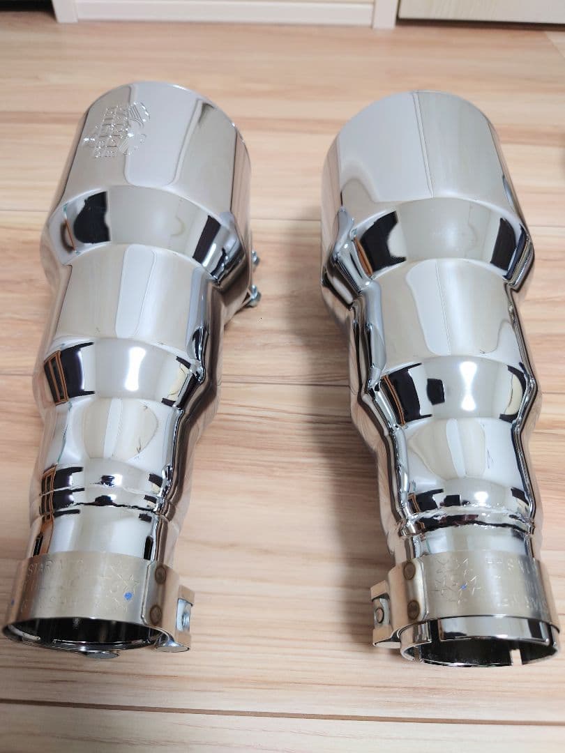 ハーレー FLSTF 2015年式外し バンス＆ハインズ ミニグレネードマフラー