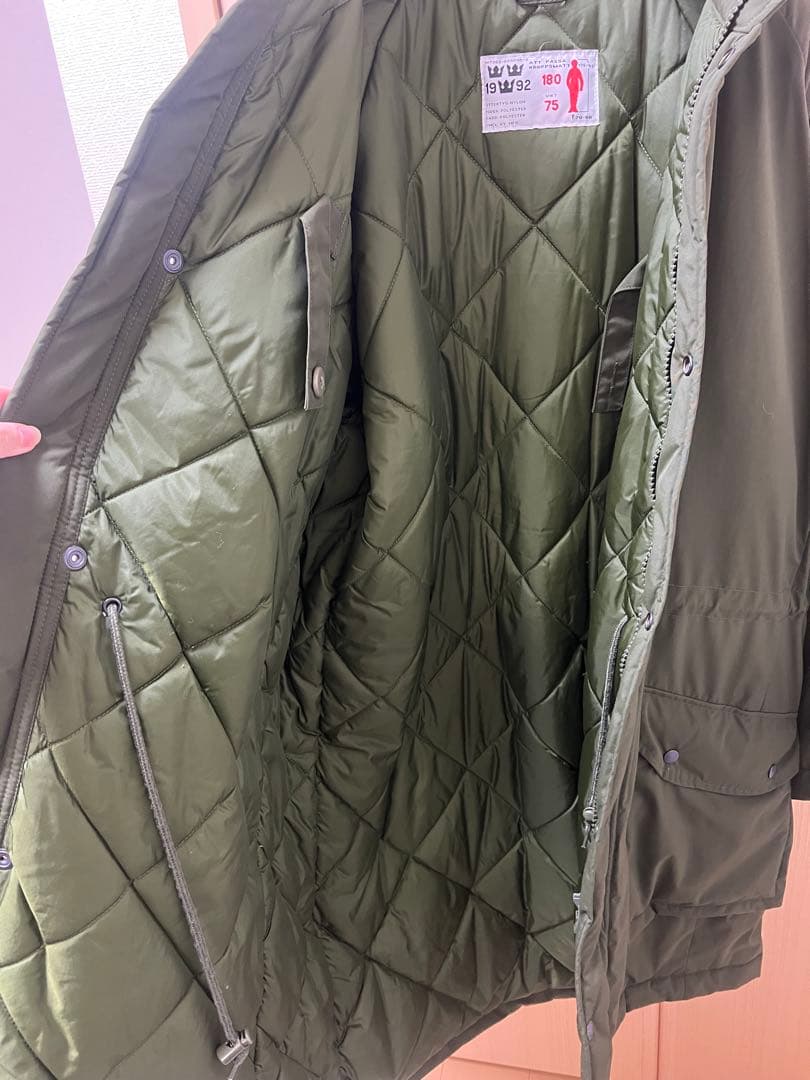 ふ*ん様 スウェーデン軍 M90 レプリカ コールドウェザーパーカー モッズコー