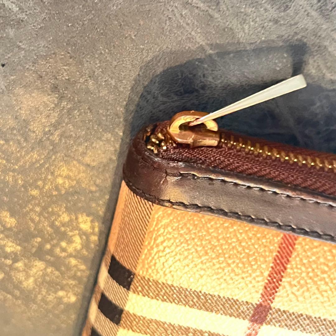 BURBERRY バーバリー　長財布　ノバチェック　シャドーホース