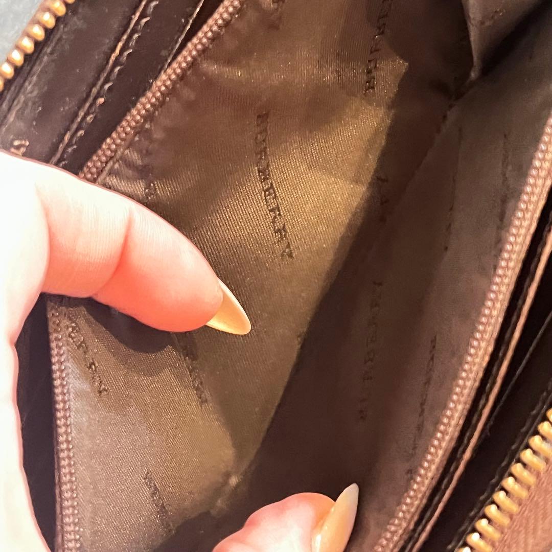 BURBERRY バーバリー　長財布　ノバチェック　シャドーホース