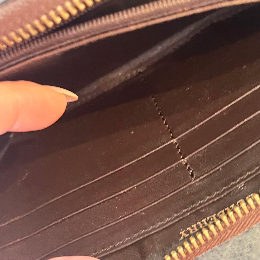 BURBERRY バーバリー　長財布　ノバチェック　シャドーホース