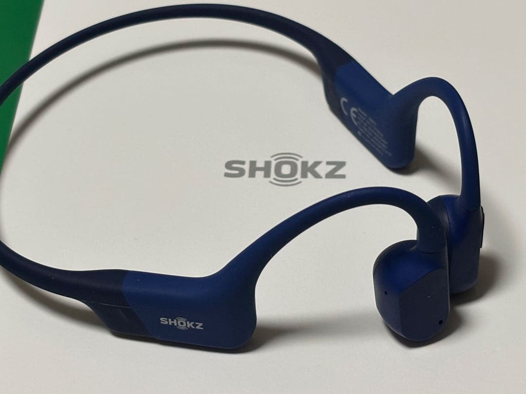 k*u様 SHOKZ OpenRun Mini ブルー