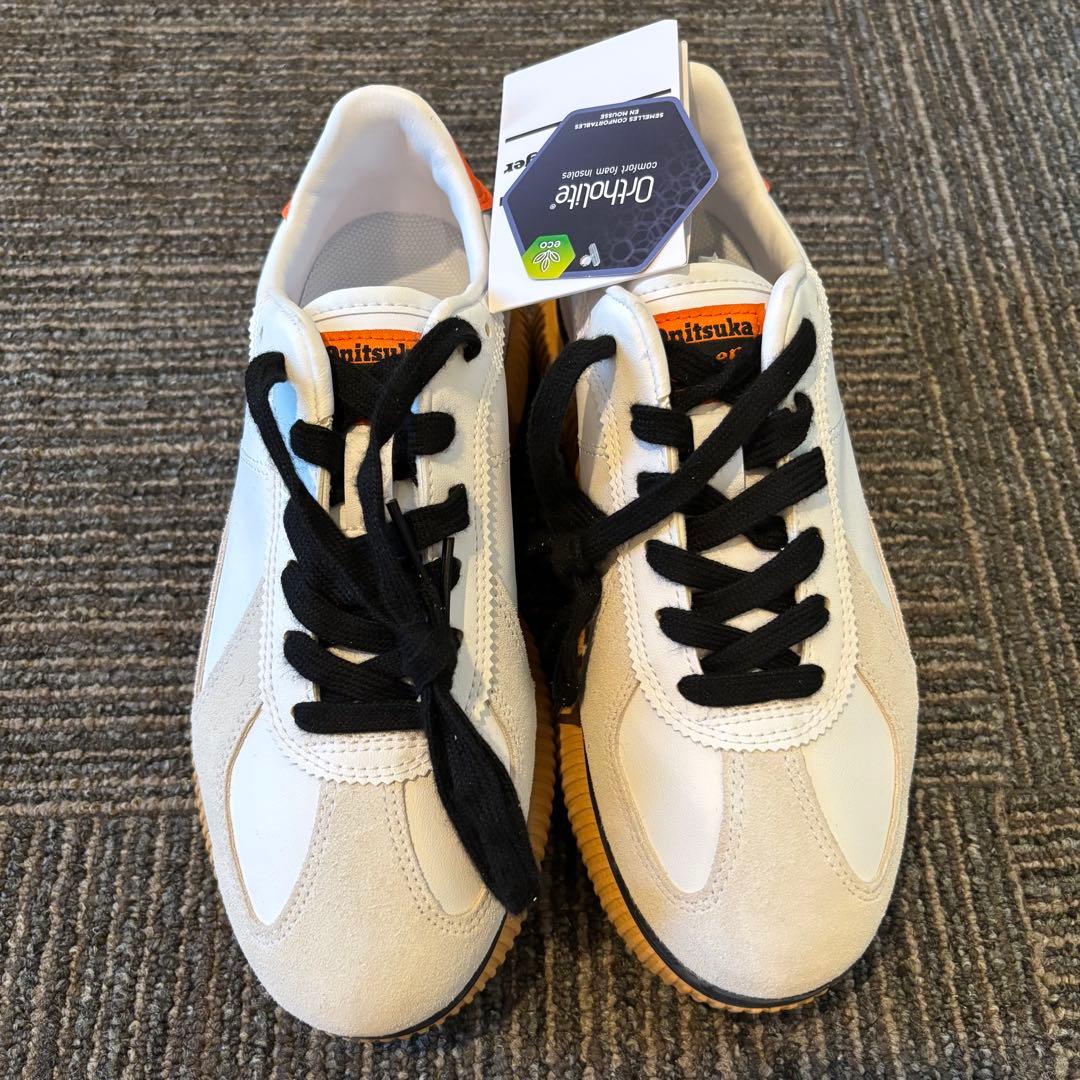 オニツカタイガー　デレシティ　25.0cm オレンジ