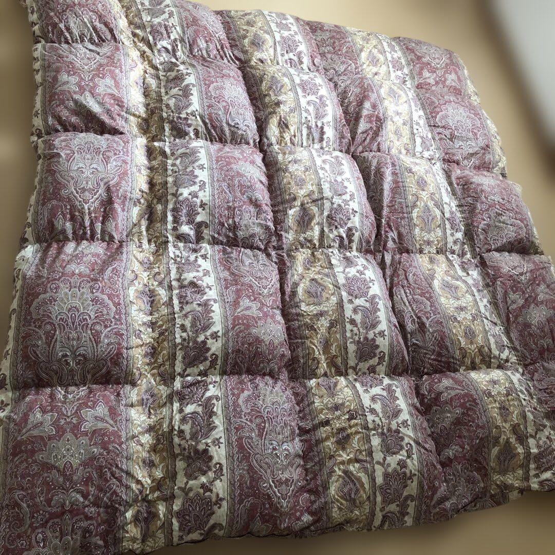 羽毛掛け布団 190×210 ダブル　日本製　　　　 京都金桝