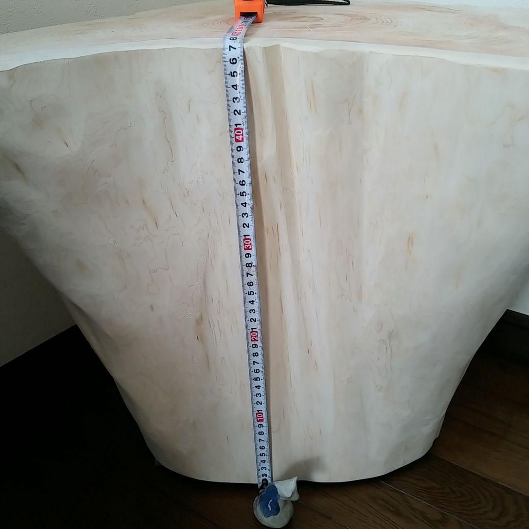 丸太スツール　丸太サイドテーブル　ヒノキ根元