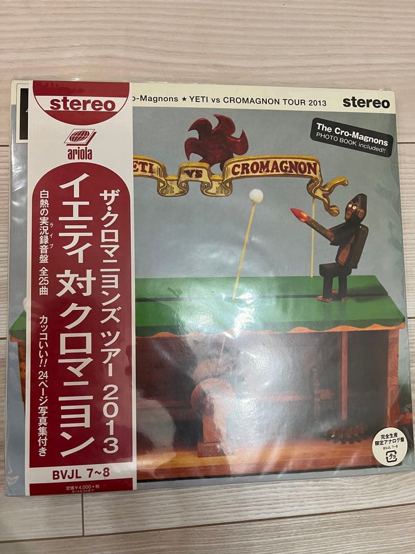 新品・未使用✨ザ・クロマニヨンズツアー2013イエティ対クロマニヨン✨レコード