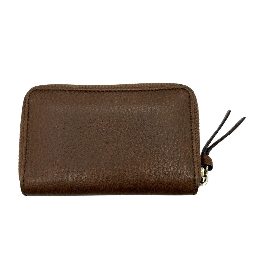 良品 1599 GUCCI ケース スウィング ヴィンテージ ブラウン