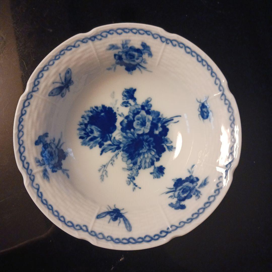 【Limoges RAYNAUD　レイノー】フルーツボウル４客